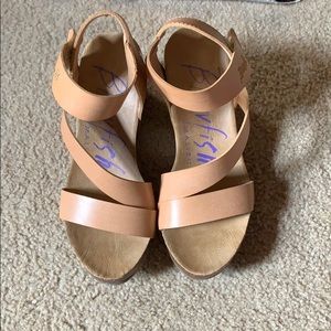 Blowfish wedge sandals